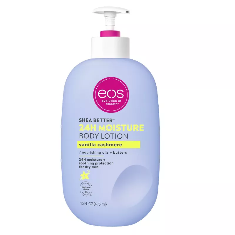 Eos Shea better 24H Moisture body Lotion Vanilla Cashmere  (473Ml)