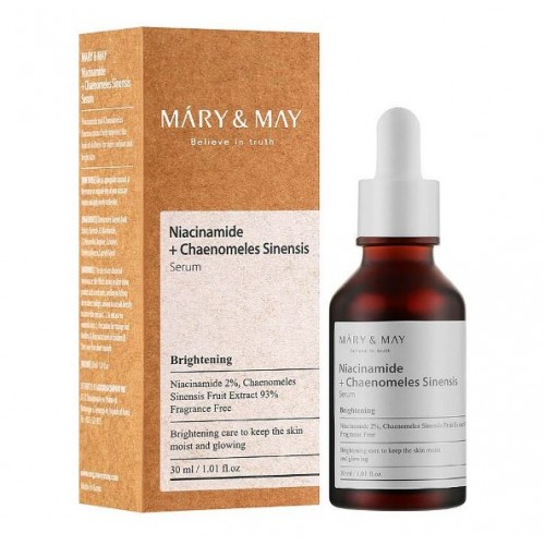 Mary & May Niacinamide + Chaenomeles Sinensis Serum (30Ml)