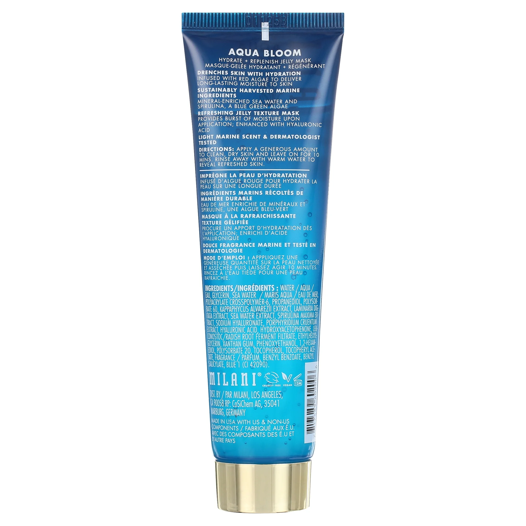 Milani Aqua Bloom Hydrate + Replenish Jelly Mask (60Ml)