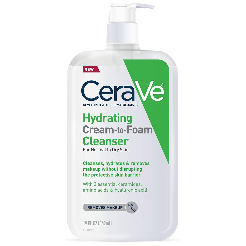 Cerave Hydrating Cream To Foam Cleanser 473Ml