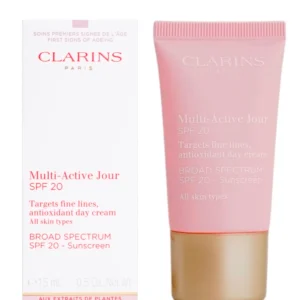 Clarins Multi -Active jour SPF 20 Broad Spectrum spf 20- Sunscreen
