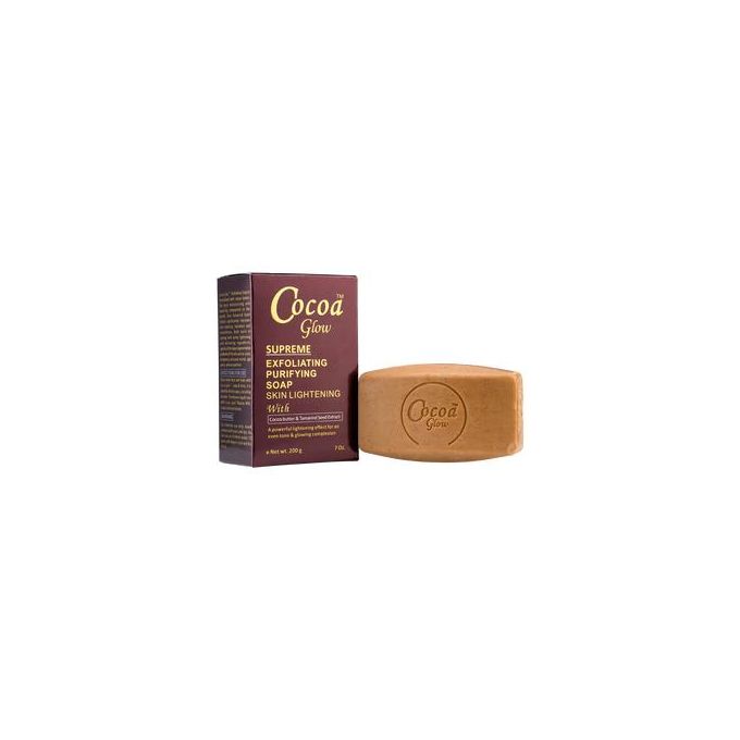 Cocoa Glow Supreme Exfoliating Purifying Soap