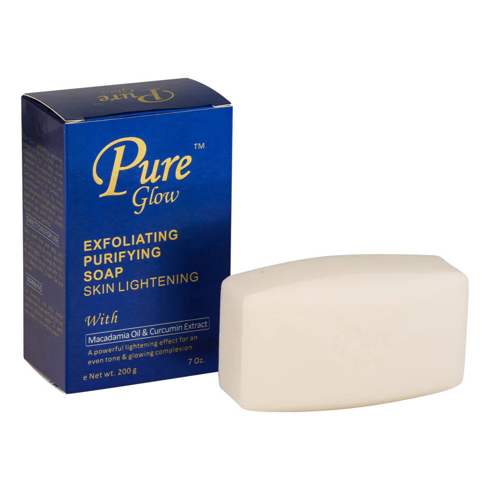 Pure Glow Savon Exfoliant Purifiant Soap