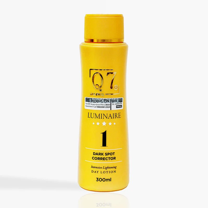 Q7 Luminaire 1 Dark Spot Corrector Intensive lightening Day Lotion