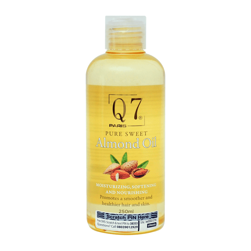 Q7 Pure Sweet Almond Oil  (250ml)