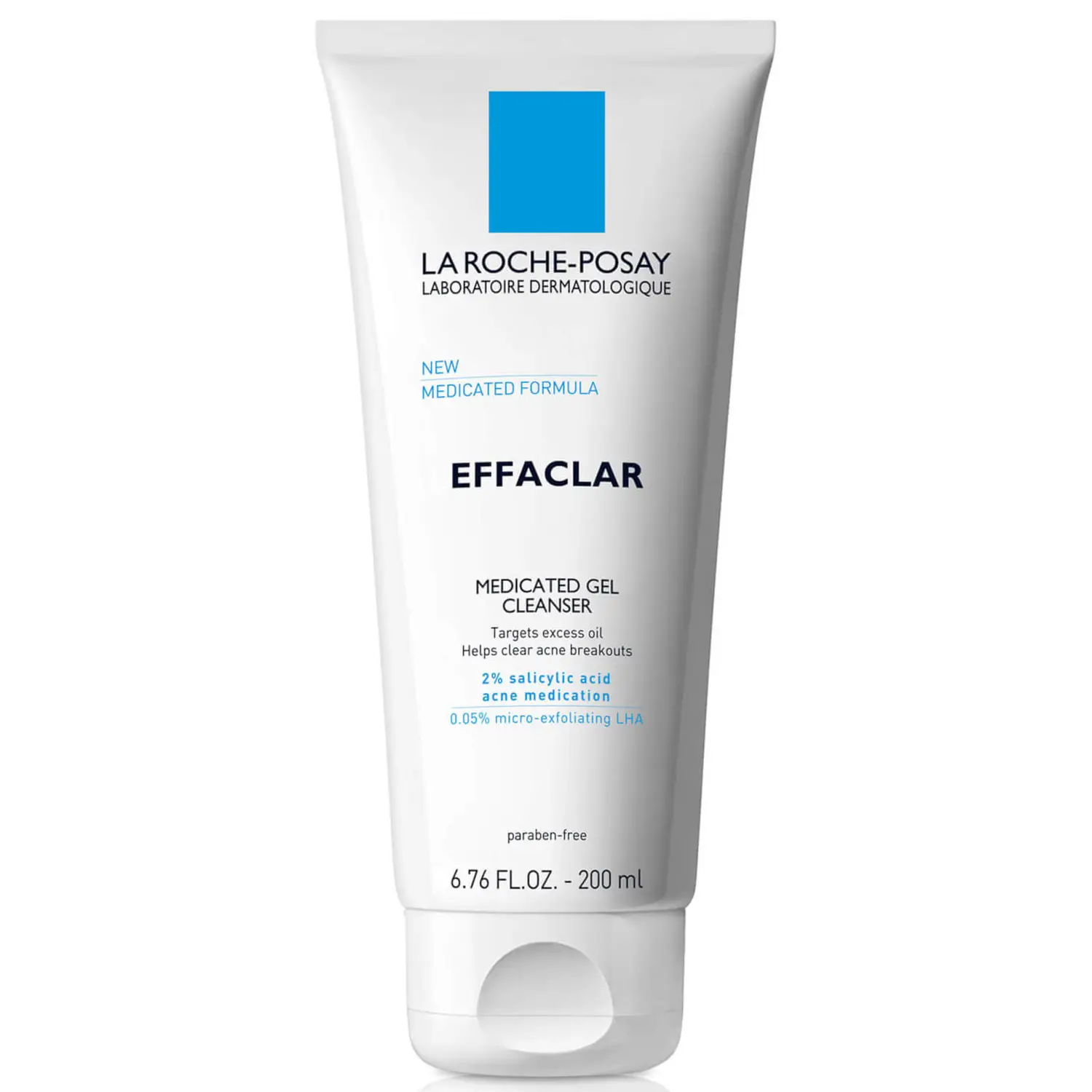 La Roche Posay Effaclar Medicated gel cleanser 2% salicylic acid acne medication 200ml