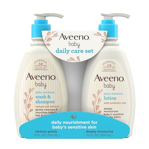 Aveeno Baby Moisture Set (Shampoo & Lotion)