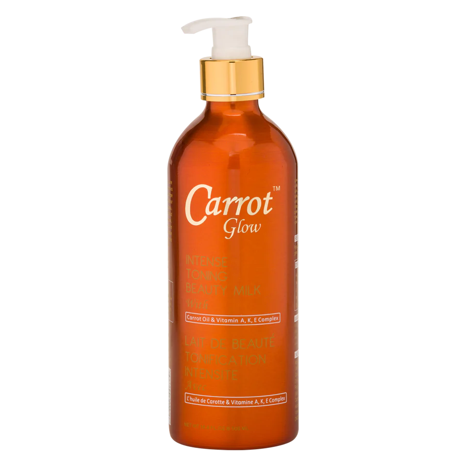 Carrot Glow Intense Toning Beauty Milk (500Ml)