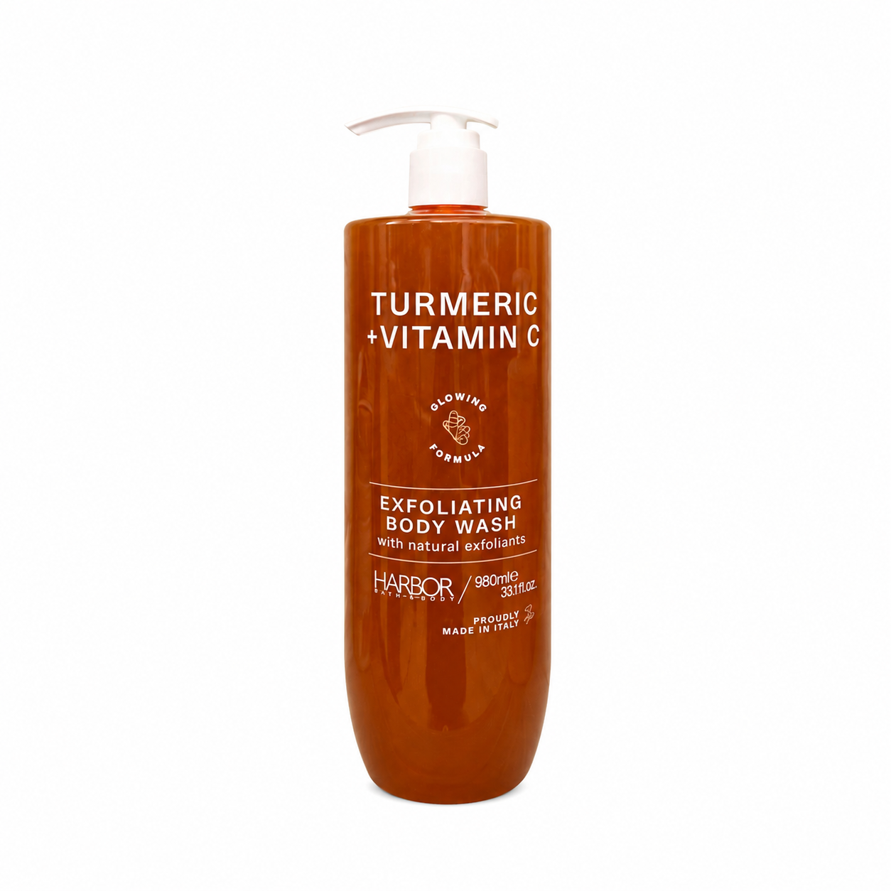 Harbor Natural Cosmetics Tumeric + Ginger Body Wash (1000Ml)