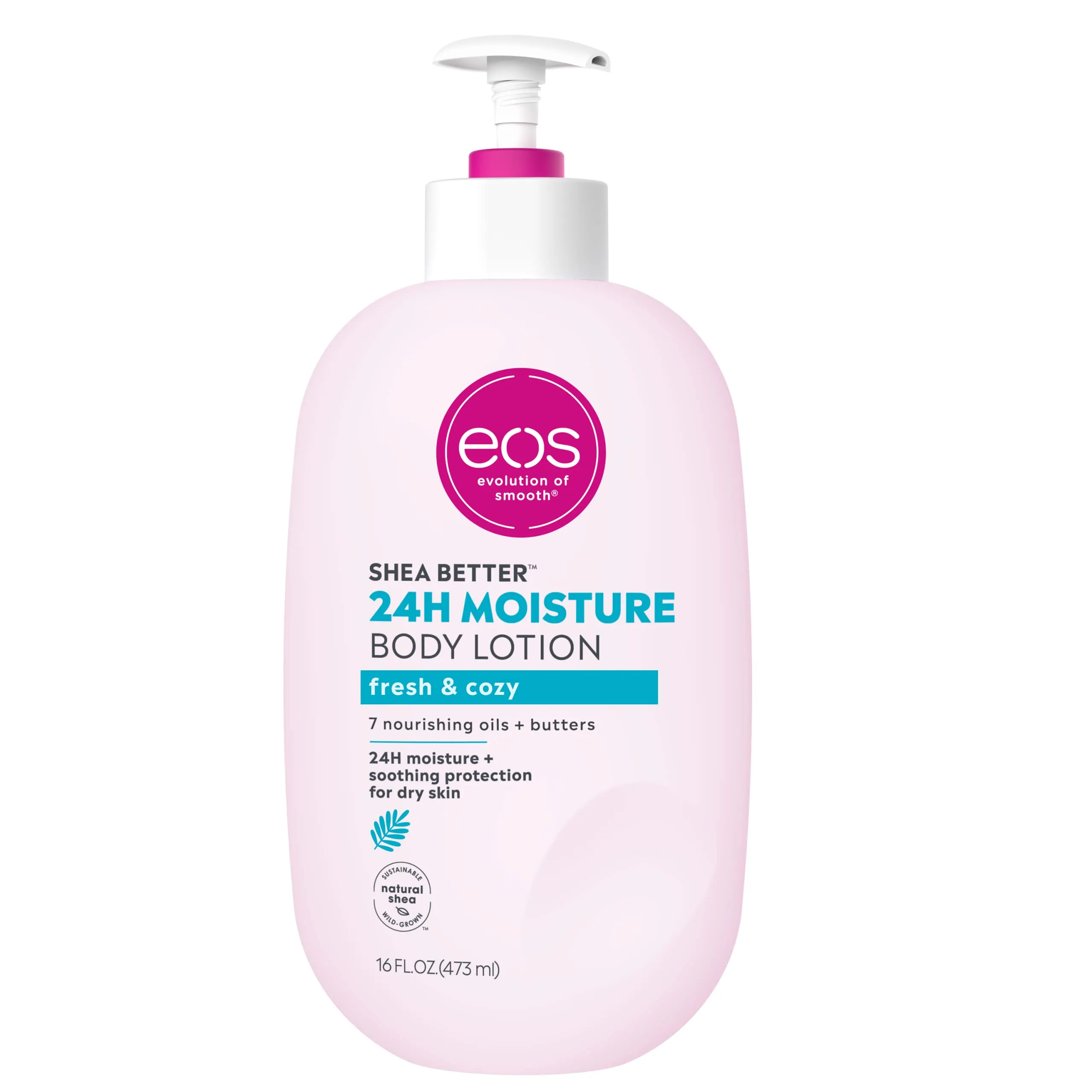 Eos Shea Butter Fresh + Cozy Body Loton (473Ml)