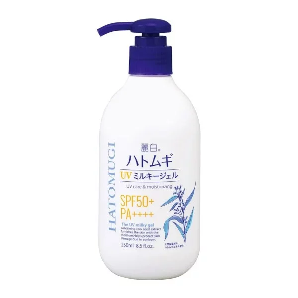 Hatomugi Uv Care & Moisturizing Spf 50+ 250Ml
