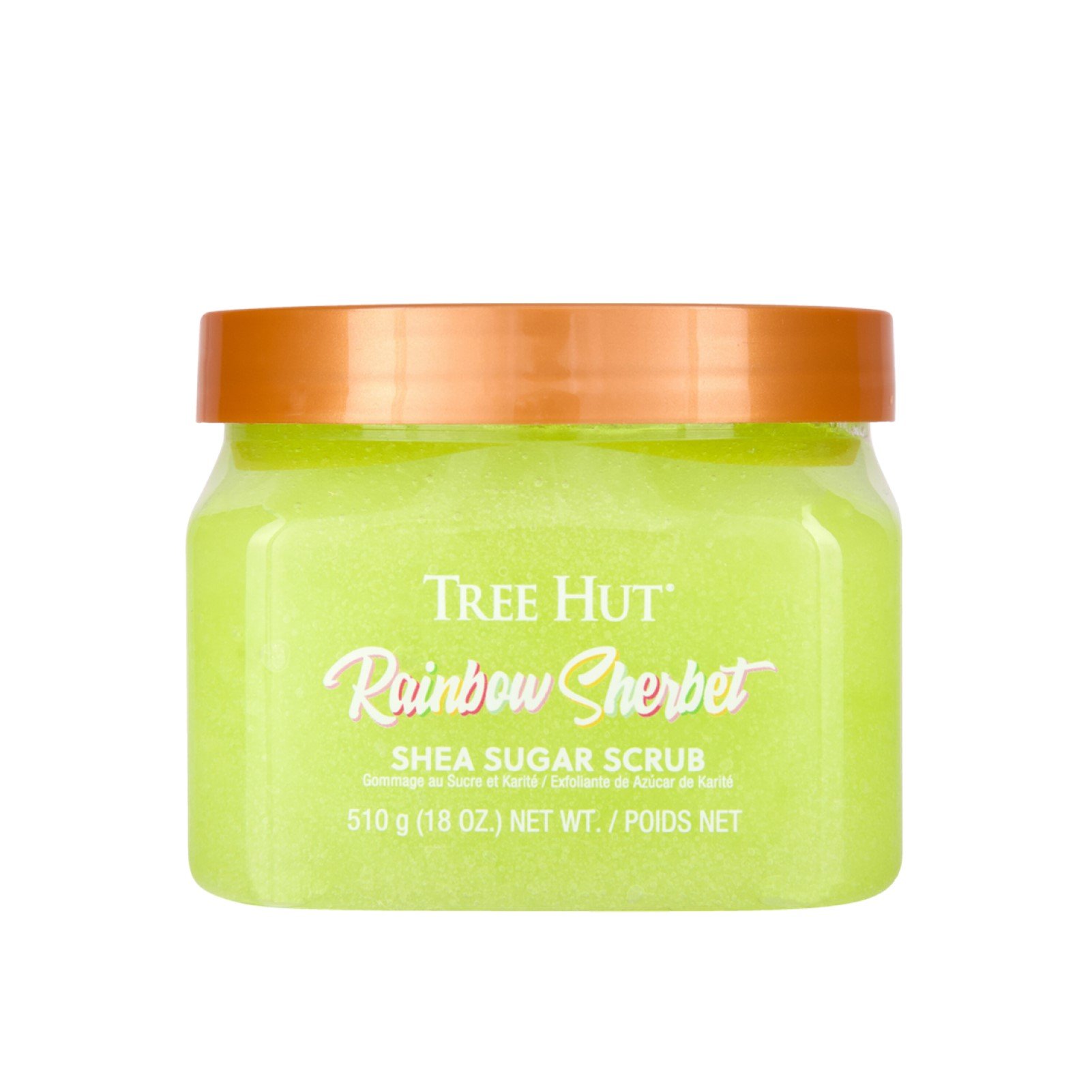 Treehut Rainbow Sherbet Shea Sugar Scrub (510G)